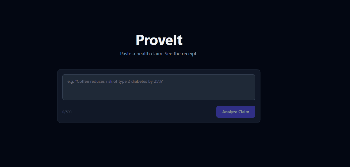 ProveIt screenshot 1